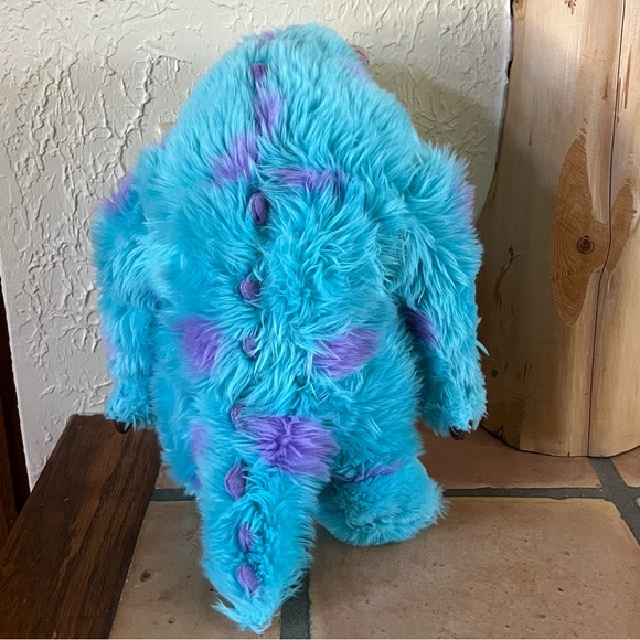 Authentic Disney Parks Monsters Inc. Sulley Fluffy Plush Stuffed Animal 12 inch - Picture 2 of 10